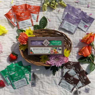The Mother's Day Special Tea Sampler- Box of 16 Individually Wrapped Tea Bags