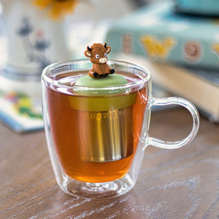 Baby Highland Cow - Floating Tea Infuser
